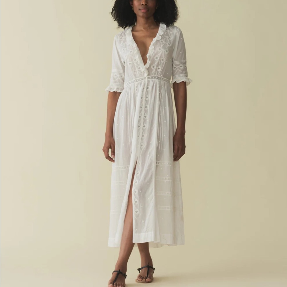 Coveted Dôen Rosabella Dress in Salt M